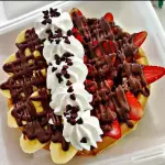 •	Waffle Chocovellana