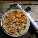 Pizza Jamon y Queso