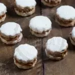 Alfajorcitos con manjar blanco