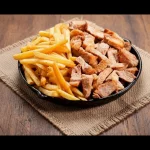 Lombo com fritas