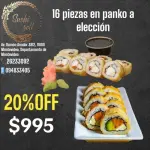 16 piezas de panko