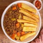 Carne Moída com Legumes