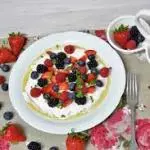 Waffle de Frutos Rojos