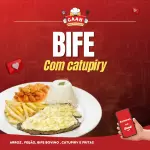 Bife Bovino Com Catupiry.