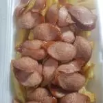 Salchipapa Ahumada