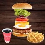 HAMBURGUESA MEGA COMPLETA
