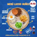 Menú Lucho Núñez