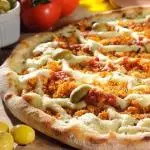 Pizza De Frango Com Catupiry.