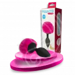 POMPOM PLUG SILICONA ROSA