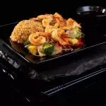 Tepanyaki de  camaron