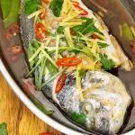 PESCADO AL VAPOR