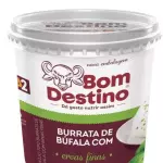 Burrata com ervas finas bom destino
