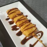 Brocheta de Queso Gouda