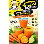 Jugo refrescante y natural