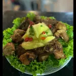 Frango a passarinho