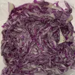 Repolho Roxo cortado