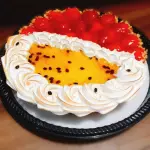 Torta Mista Morango e Maracujá
