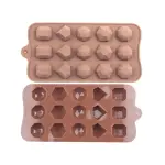 Molde silicone Gemas 15 cavidades