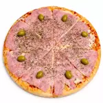 Muzza con Jamon