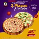 PIZZA EM DOBRO 20CM