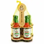 Suporte Madeira Kit Molho Pimenta