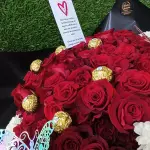 100 rosas + Ferrero