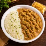 Strogonoff de Carne Vegano