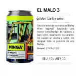 EL MALO 3 GOLDEN BARLEYWINE