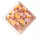 Bow ceviche mix tilápia e camarão
