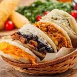 arepa montañera
