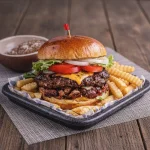 Double jerk Burger