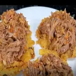 Patacones con carne