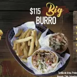 BIG BURRO POLLO EMPANIZADO