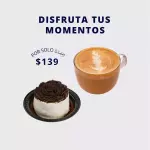 Pastel con Latte
