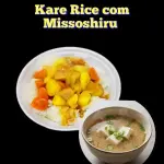 Missoshiru + Karē Rice ミソシルカレー