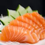 Sashimi  de salmão - 5 unid