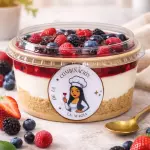 CHEESECAKE DE FRUTOS ROJOS❤️