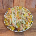 Salchipapa combinada