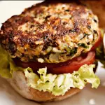 Hamburguesa de vegetales completa