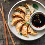 Mandus de Cerdo Con Vegetales