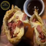 Calabresa e queijo
