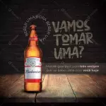 CERVEJA BUDWEISER LITRO