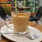 Munguzá com doce de leite e paçoca