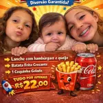 Combo kids + brinquedo surpresa