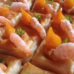 Vol au vent de camarão