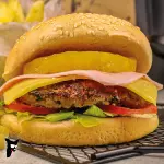 Hamburguesa hawaiana