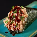Temaki Salmão Grelhado (1 UND)