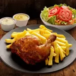 1/4 DE POLLO A LA BRASA