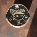 Doce de abobora com coco Bandeira