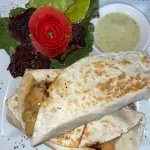 una fajita de pollo